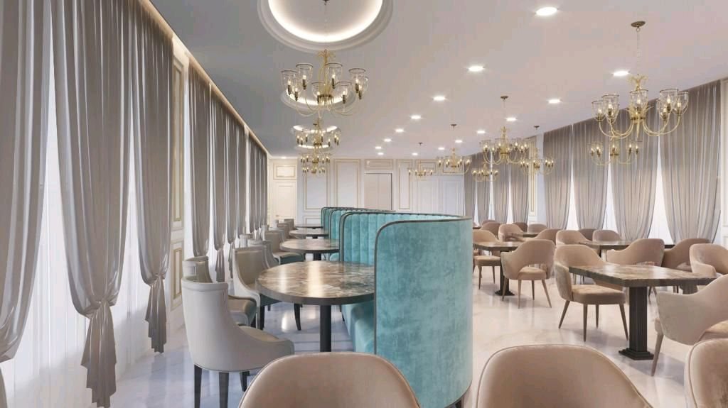 Soft Glow Symmetry Café - Restaurant & Hospitality by Pro Fit