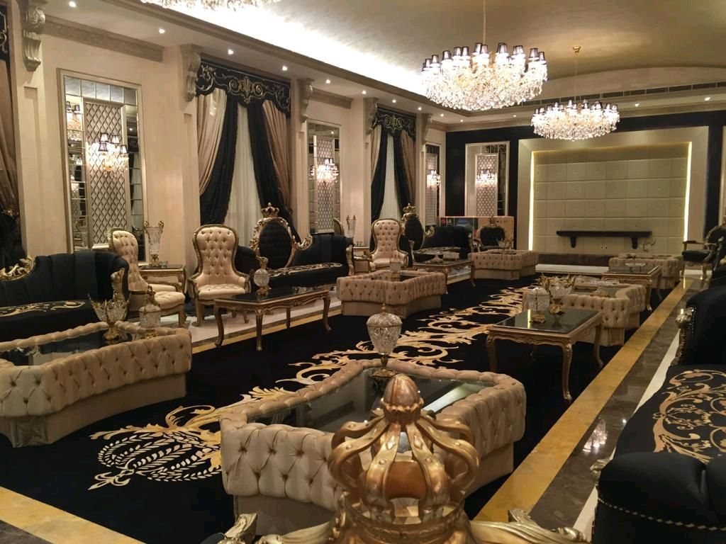 Crystal Framed Contemporary Lounge - Premium Living Rooms by Pro Fit